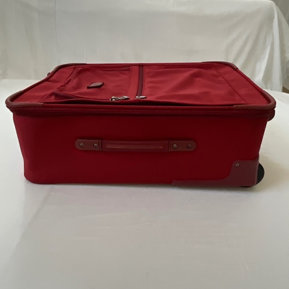 TUMI Alpha Ballistic Nylon 22” Wheeled Carry-on Red - Picture 4 of 16